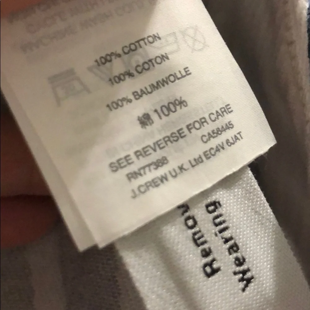 J. Crew classic striped